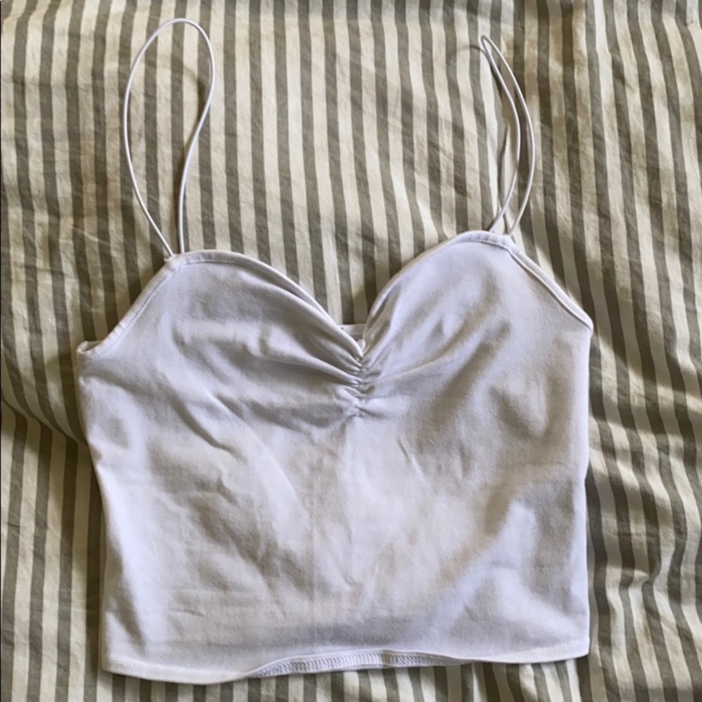 NWOT Urban Outfitters White Crop